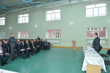 Taleh Qaraşov Osakücə, Pambəyi, Tatoba, Sinovli, Moloja və Haftaruon kəndlərinin sakinlərinin qayğı və problemlərini dinləyib