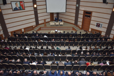 Lənkəranda “Mehriban xanım Əliyeva Prezident İlham Əliyevin ən yaxın silahdaşıdır” mövzusunda tədbir keçirilib