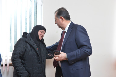 Taleh Qaraşov Havzova kəndinin sakinlərinin qayğı və problemlərini dinləyib