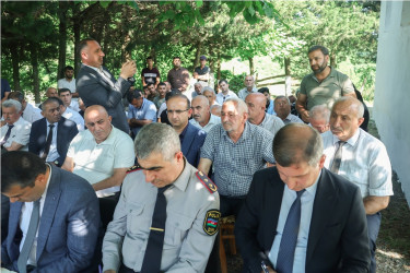 Taleh Qaraşov ucqar dağ kəndləri olan Tuado və Köhnə Gəgir kəndlərinin sakinlərinin qayğı və problemlərini dinləyib