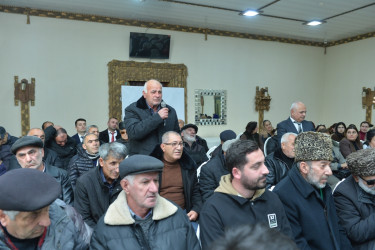 Taleh Qaraşov Kənarmeşə, Seyidəkəran və Şilim kəndlərinin sakinlərinin qayğı və problemlərini dinləyib