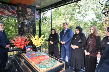 Taleh Qaraşov şəhid Emil Qurbanov, Əbdülhəsən Həsənzadə, Röyal İbrahimov, Valeh Əkbərzadə, Taleh İsmayılov, Baloğlan Əhədli və Şəhriyar Həbiblinin anım günündə iştirak edib