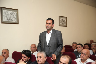 Lənkəranda “Taxıl biçininin effektiv və vaxtında həyata keçirilməsi” mövzusunda regional müşavirə keçirilib