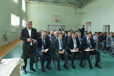 Taleh Qaraşov dağ kəndləri olan Siyablı, Şovu və Təngivan kəndlərinin sakinlərinin qayğı və problemlərini dinləyib