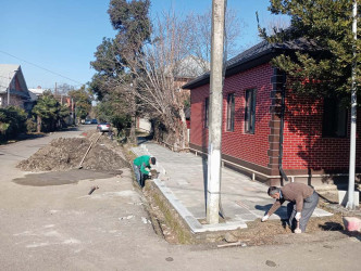 Taleh Qaraşov Lənkəran şəhərində aparılan abadlıq-quruculuq işləri ilə yerində tanış olub