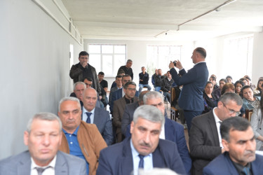 Taleh Qaraşov Şürük, Türkəkəran, Tütəpeştə və Moğonojoba kəndlərinin sakinlərinin qayğı və problemlərini dinləyib