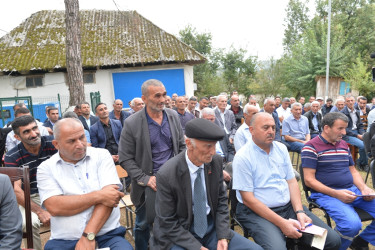 Ucqar dağ kəndləri olan Günəhir, Türkəncil və Qodəsə kəndlərinin sakinləri Taleh Qaraşovun səyyar qəbulundan razı qalıblar