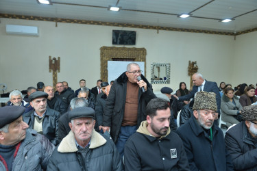 Taleh Qaraşov Kənarmeşə, Seyidəkəran və Şilim kəndlərinin sakinlərinin qayğı və problemlərini dinləyib
