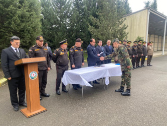 Lənkəranda Fövqəladə Hallar Nazirliyi işçilərinin peşə bayramı qeyd olunub