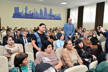 Lənkəran ŞİH başçısı şəhər sakinlərinin qayğı və problemlərini dinləyib