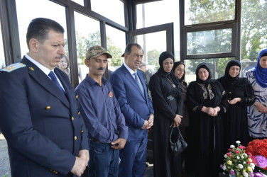 Lənkəran ŞİH başçısı şəhid Nicat Nəzərli, Mehman Şirvanov və Qalib Əkbərzadənin məzarlarını ziyarət edib