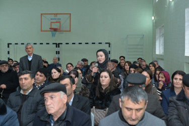 Taleh Qaraşov Osakücə, Pambəyi, Tatoba, Sinovli, Moloja və Haftaruon kəndlərinin sakinlərinin qayğı və problemlərini dinləyib