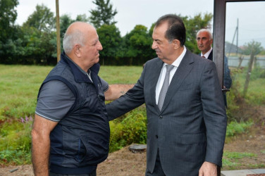  Lənkəran ŞİH başçısı antiterror əməliyyatları zamanı şəhid olan Mirmusa Hüseynzadə, Vüqar Heydərov, Aqil Əkbərov və Məhəmməd Hüseynovun məzarlarını ziyarət edib