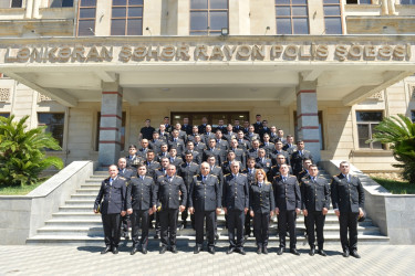 Lənkəranda polisin yaranmasının 108-ci ildönümü və peşə bayramı ilə bağlı tədbir keçirilib
