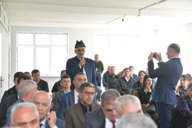 Taleh Qaraşov Şürük, Türkəkəran, Tütəpeştə və Moğonojoba kəndlərinin sakinlərinin qayğı və problemlərini dinləyib
