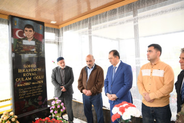 Taleh Qaraşov şəhid Emil Qurbanov, Əbdülhəsən Həsənzadə, Röyal İbrahimov, Valeh Əkbərzadə, Taleh İsmayılov, Baloğlan Əhədli və Şəhriyar Həbiblinin anım günündə iştirak edib
