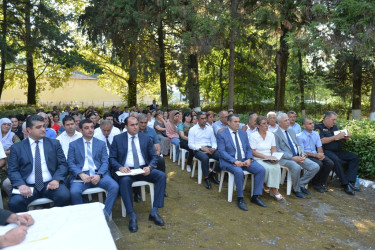 Lənkəran ŞİH başçısı Şürük, Türkəkəran, Tütəpeştə və Moğonojba kəndlərinin sakinlərinin qayğı və problemlərini dinləyib