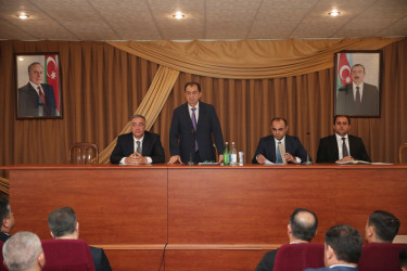 Lənkəranda “Taxıl biçininin effektiv və vaxtında həyata keçirilməsi” mövzusunda regional müşavirə keçirilib