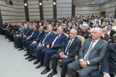   “Yanğınlara qarşı qabaqlayıcı tədbirlərin səmərəliliyinin artırılması” mövzusunda regional müşavirə keçirilib
