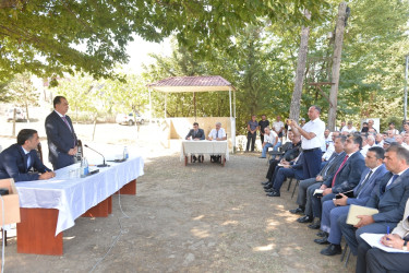 Lənkəran ŞİH başçısı ucqar dağ kəndləri olan Günəhir, Türkəncil və Qodəsə kəndlərinin sakinlərinin qayğı və problemlərini dinləyib