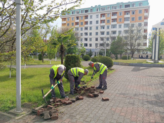 Lənkəranda abadlıq-yenidənqurma işləri davam etdirilir