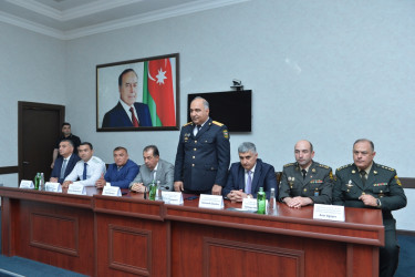 Lənkəranda polisin yaranmasının 108-ci ildönümü və peşə bayramı ilə bağlı tədbir keçirilib