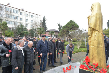 Lənkəranda Xocalı faciəsinin 34-cü ildönümü qeyd olunub