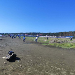 Lənkəranda ictimai çimərliklərdə növbəti ekoloji aksiya keçirilib