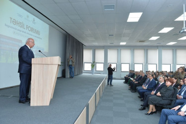 Lənkəranda “Regionlarda peşə təhsili: imkanlar və perspektivlər” mövzusunda Təhsil Forumu keçirilib