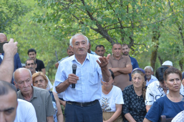 Lənkəran ŞİH başçısı ucqar dağ kəndləri olan Biləsər, Ələzəpin, Vıy və Seliqavol kəndlərinin sakinlərinin qayğı və problemlərini dinləyib