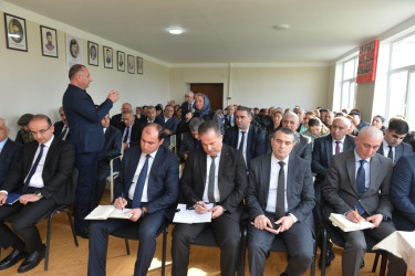 Taleh Qaraşov növbəti səyyar görüşünü Balıqçılar qəsəbəsinin sakinləri ilə keçirib