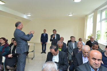 Taleh Qaraşov dağ kəndləri olan Bəliton, Horavenc və Şivlik kəndlərinin sakinlərinin qayğı və problemlərini dinləyib