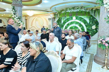 Taleh Qaraşov Gərmətük qəsəbə inzibati ərazi dairəsinin sakinlərinin qayğı və problemlərini dinləyib