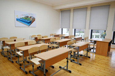 İlham Əliyev Lənkəran Dövlət Peşə Təhsil Mərkəzinin açılışında iştirak edib