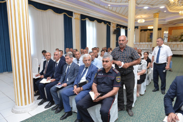 Lənkəran ŞİH-nin başçısı Mamusta və Daşdalıqcar kəndlərinin sakinlərinin qayğı və problemlərini dinləyib