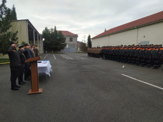 Lənkəranda Fövqəladə Hallar Nazirliyi işçilərinin peşə bayramı qeyd olunub