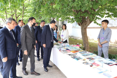 Lənkəranda “Heydər Əliyev İli” çərçivəsində Uşaq Kitab Festivalı keçirilib
