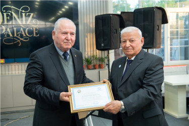 Lənkəran Rayon Ağsaqqqallar Şurasının sədri Eldar Hüseynovun 85 illik yubileyi keçirilib