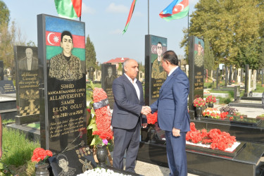 Şəhid Samir Allahverdiyev, Zaur Ağalı, Romir Əliyev və Emin Muradovun anım günüdür