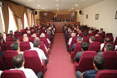 Lənkəranda “Taxıl biçininin effektiv və vaxtında həyata keçirilməsi” mövzusunda regional müşavirə keçirilib