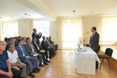 Taleh Qaraşov növbəti səyyar görüş-qəbulunu Kərgəlan, Darquba, Səbir və Lüvəsər kəndlərinin sakinləri ilə keçirib