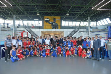 Lənkəranda Cənub Regional Boks Mərkəzi əsaslı təmirdən sonra istifadəyə verilib