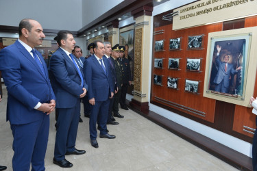 Lənkəranda Ümummilli Lider Heydər Əliyevin anadan olmasının  103-cü ildönümü ehtiramla qeyd olunub