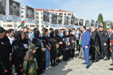 Lənkəranda 27 sentyabr – “Anım Günü” qeyd olunub