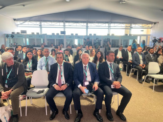 Taleh Qaraşov WUF 13 çərçivəsində keçirilən “UNESCO-nun Yaradıcı Şəhərləri və Dayanıqlı Şəhərsalma” panel sessiyasında iştirak edib