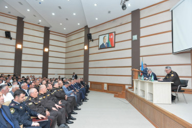   “Yanğınlara qarşı qabaqlayıcı tədbirlərin səmərəliliyinin artırılması” mövzusunda regional müşavirə keçirilib