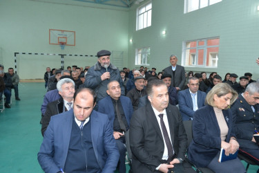 Taleh Qaraşov Osakücə, Pambəyi, Tatoba, Sinovli, Moloja və Haftaruon kəndlərinin sakinlərinin qayğı və problemlərini dinləyib