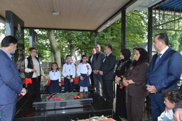 Lənkəranda şəhid Samir Allahverdiyev, Zaur Ağalı, Romir Əliyev və Emin Muradovun məzarları ziyarət olunub