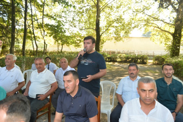 Lənkəran ŞİH başçısı Şürük, Türkəkəran, Tütəpeştə və Moğonojba kəndlərinin sakinlərinin qayğı və problemlərini dinləyib