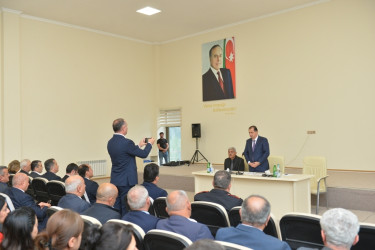 Taleh Qaraşov Haftoni qəsəbə, Xanlıqlı və Talışlı kəndlərinin sakinlərinin qayğı və problemlərini dinləyib